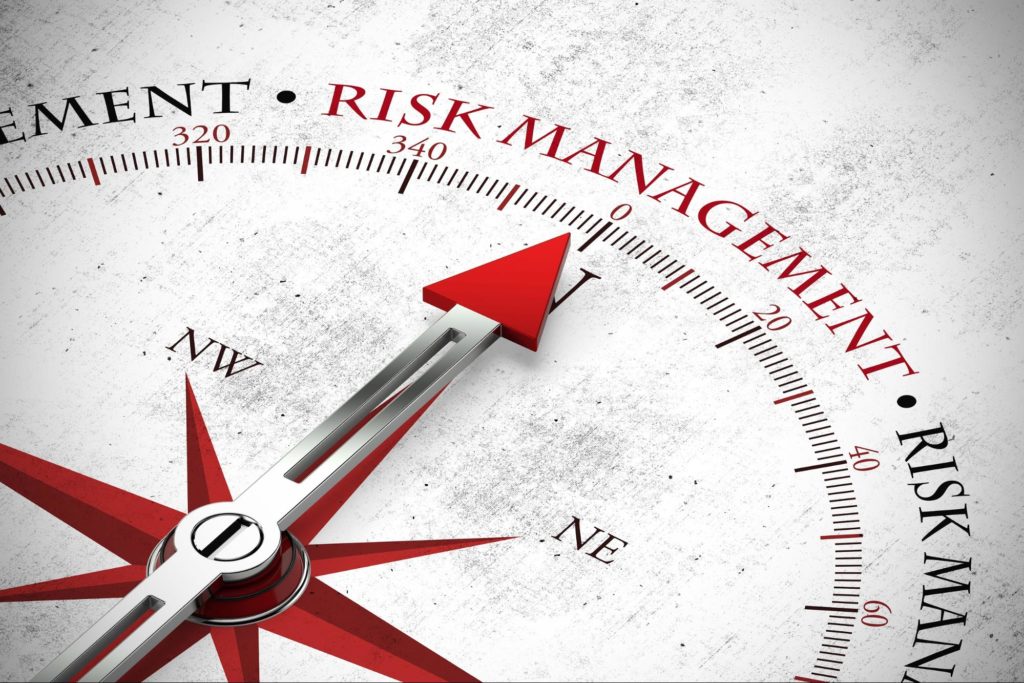 A picture of a cost of risk management strategy compass signaling the direction a TCOR can bring to a business.